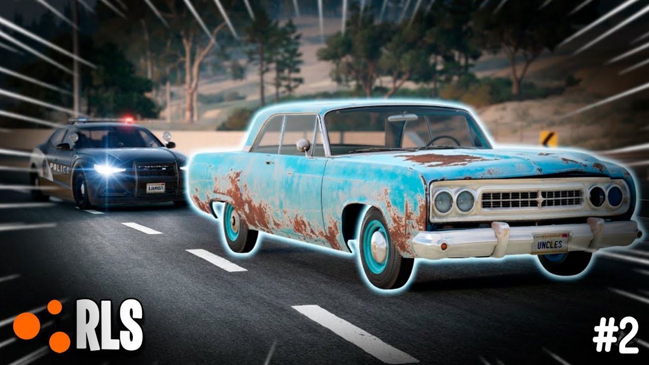 LUCREI Muito com Renda Extra 🚨 (Fuga da Polícia) - RLS Hardcore #2 #beamng #beamngdrivemods
