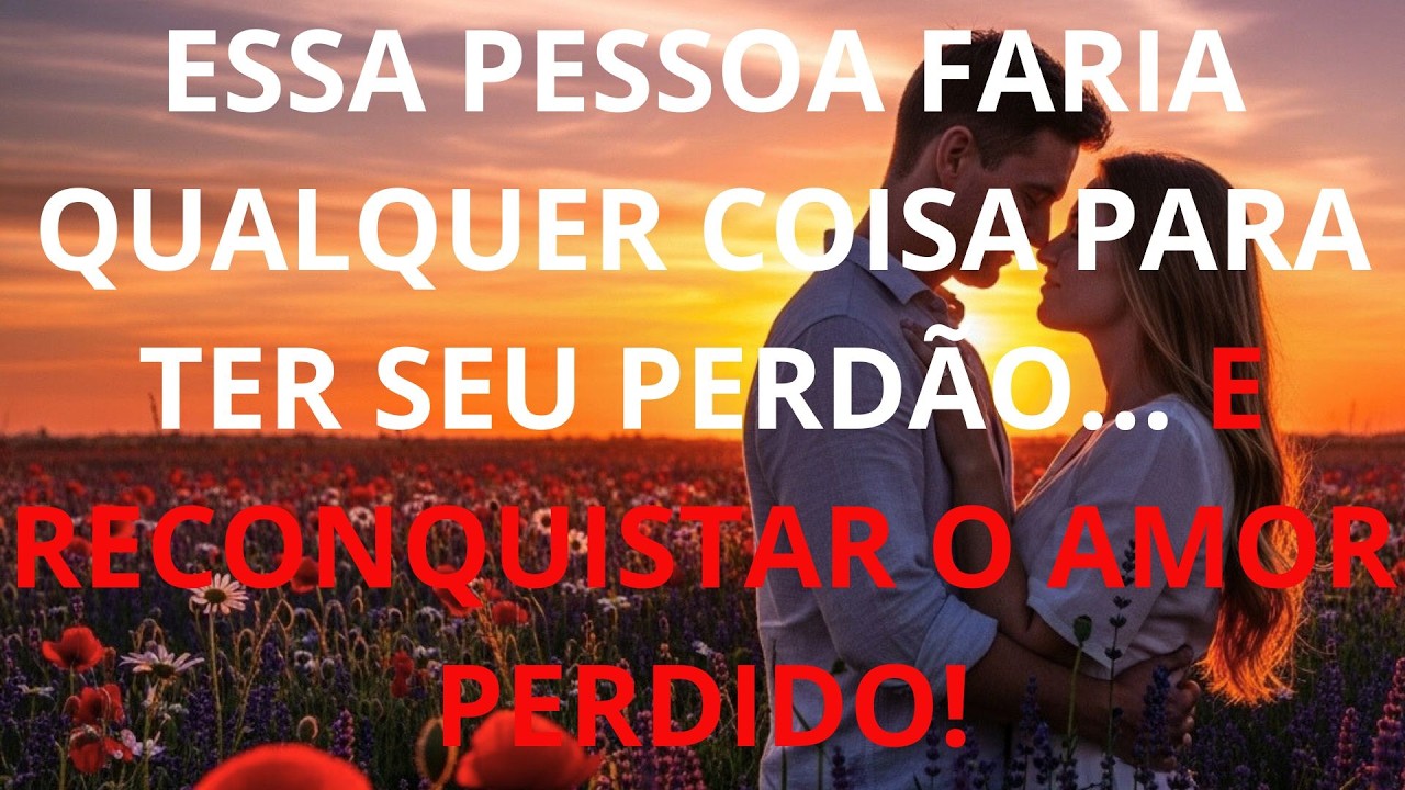 Essa pessoa faria qualquer coisa para ter seu perdão… e reconquistar o amor perdido!