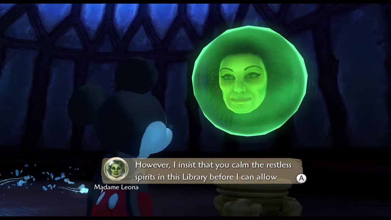 Epic Mickey Paint Path part 13: Lonesome Manor