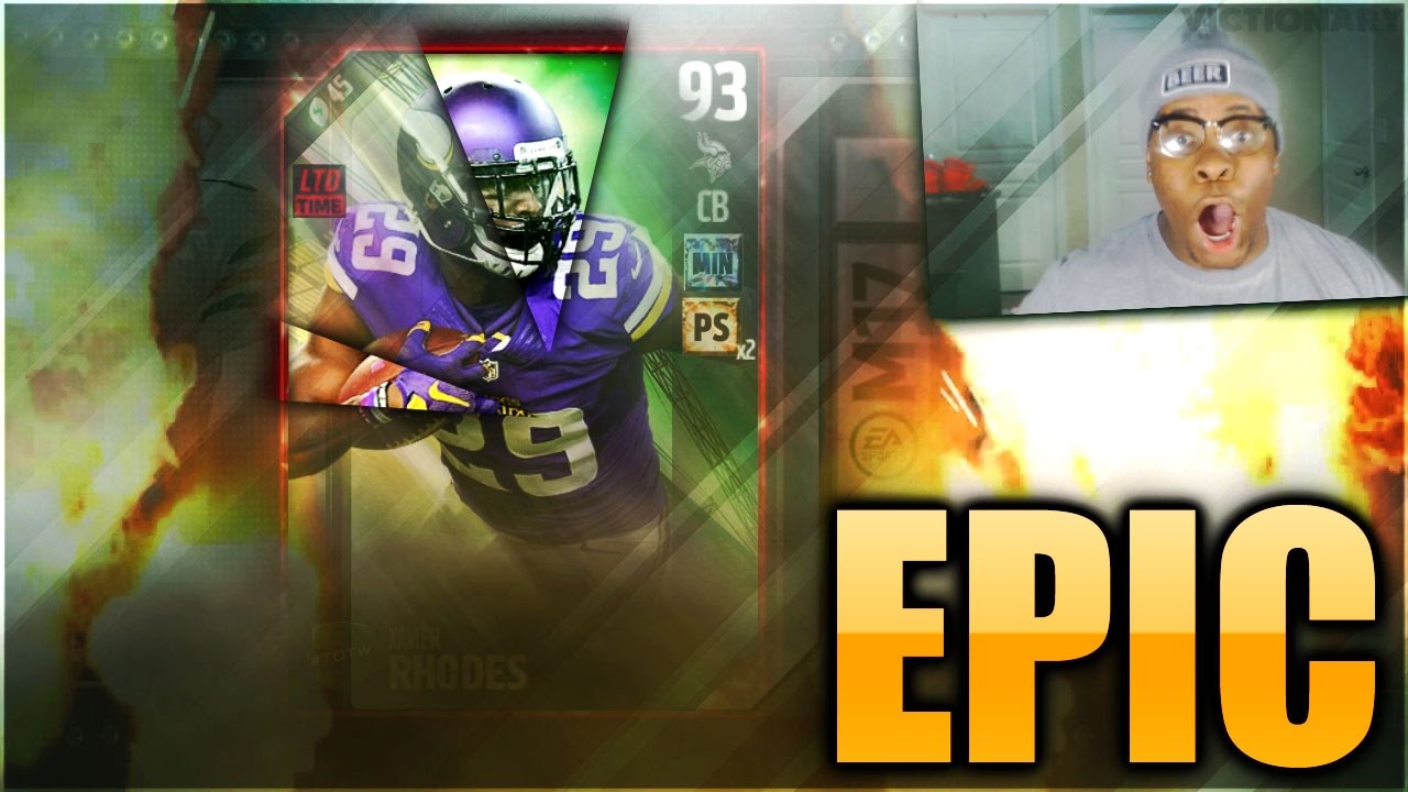 EPIC HALF A MILLION COIN PULL! LIMITED EDITION TOTW XAVIER RHODES PULL! MUT 17 JUICED PACKS