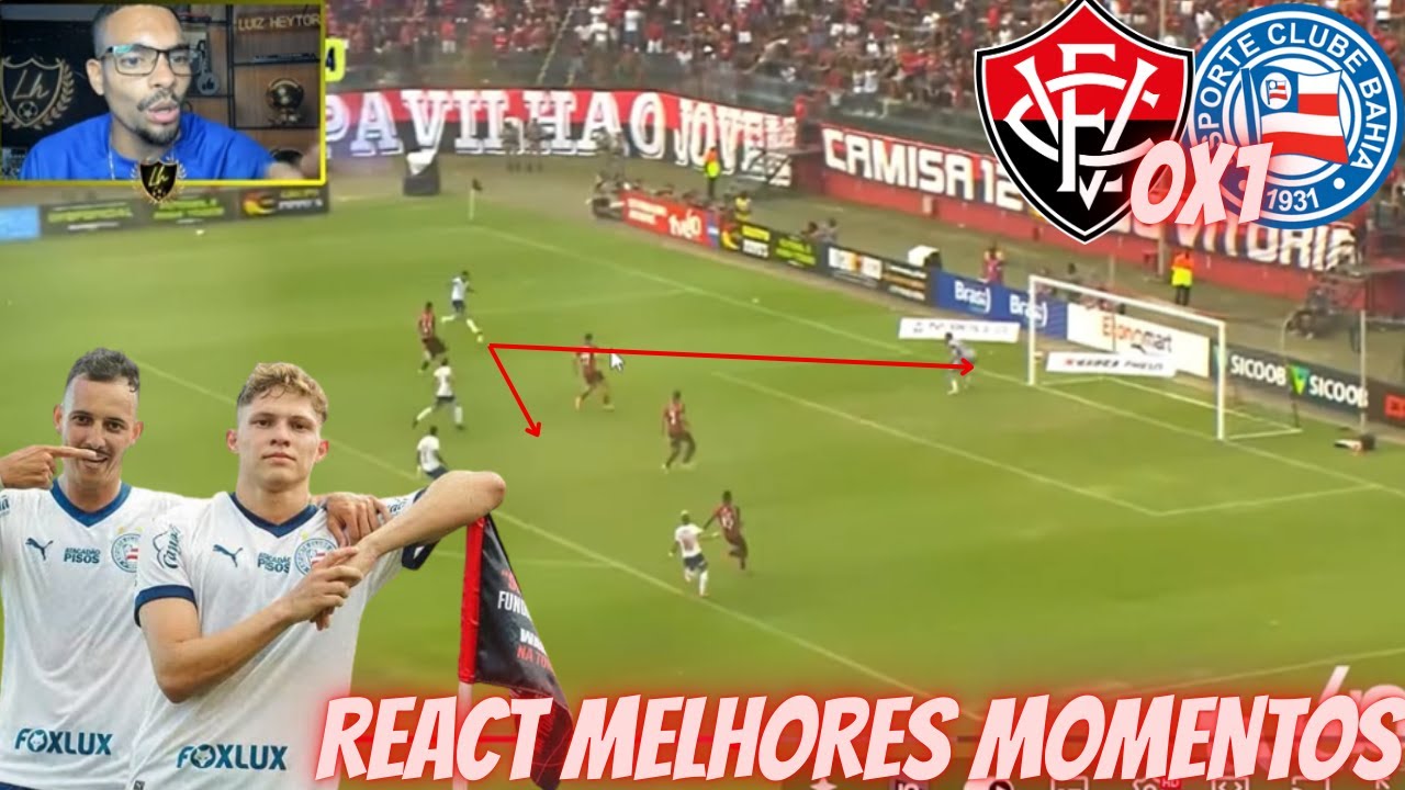 MELHORES MOMENTOS VITÓRIA 0X1 BAHIA  + ANÁLISE PÓS JOGO
