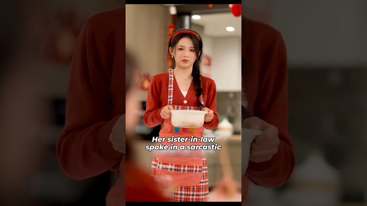 New bride cooks all day but family mocks and humiliates her at dinner #shorts #movie #drama