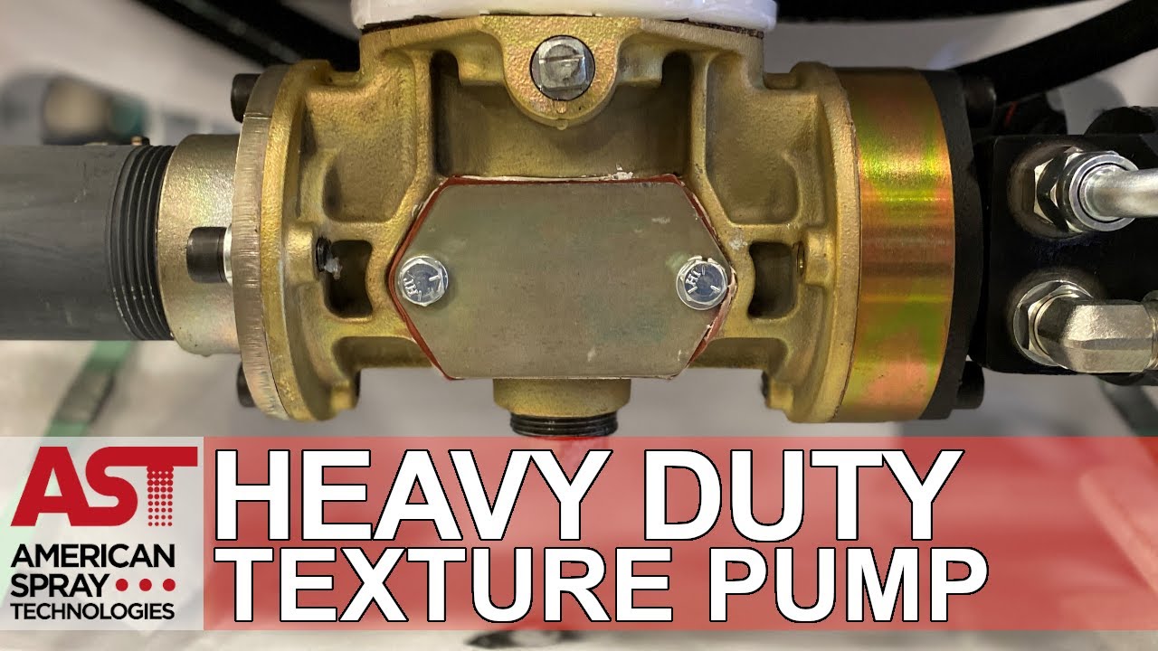 HD Drywall Texture Pump by American Spray Technologies