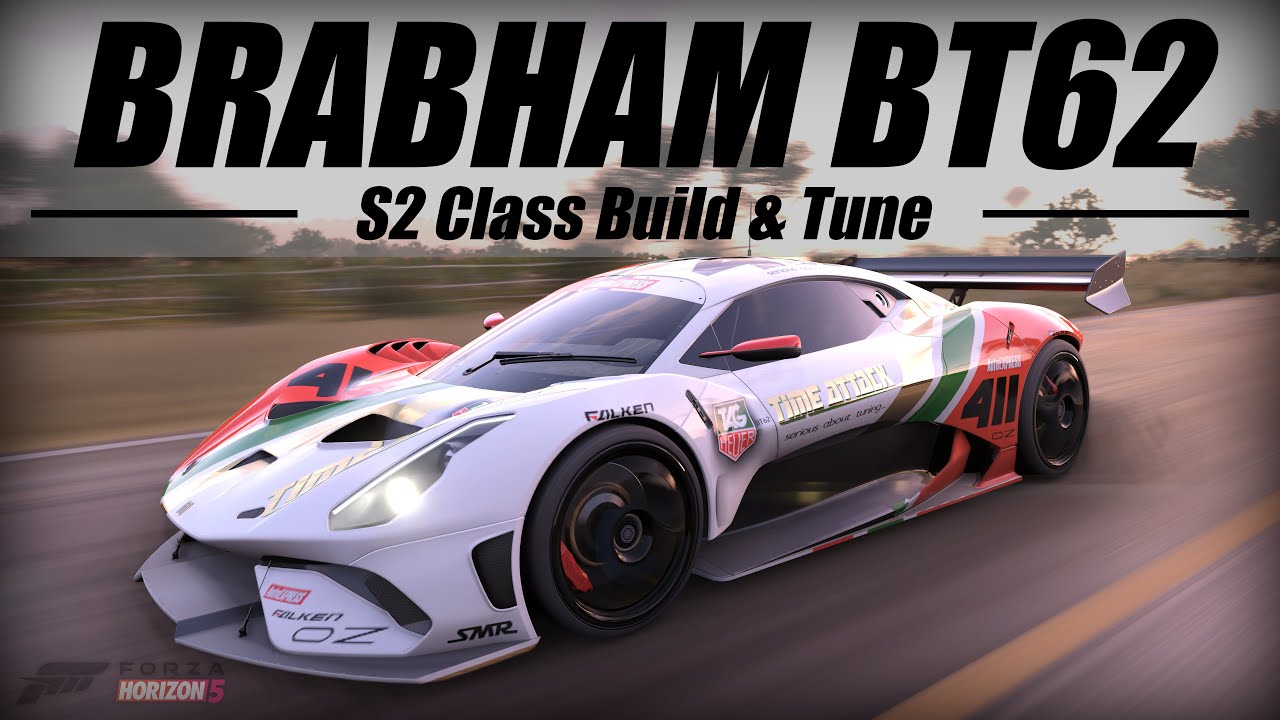 2019 Brabham BT62 Customization Road Race Build with Tune | S2 Class | Forza Horizon 5 Online