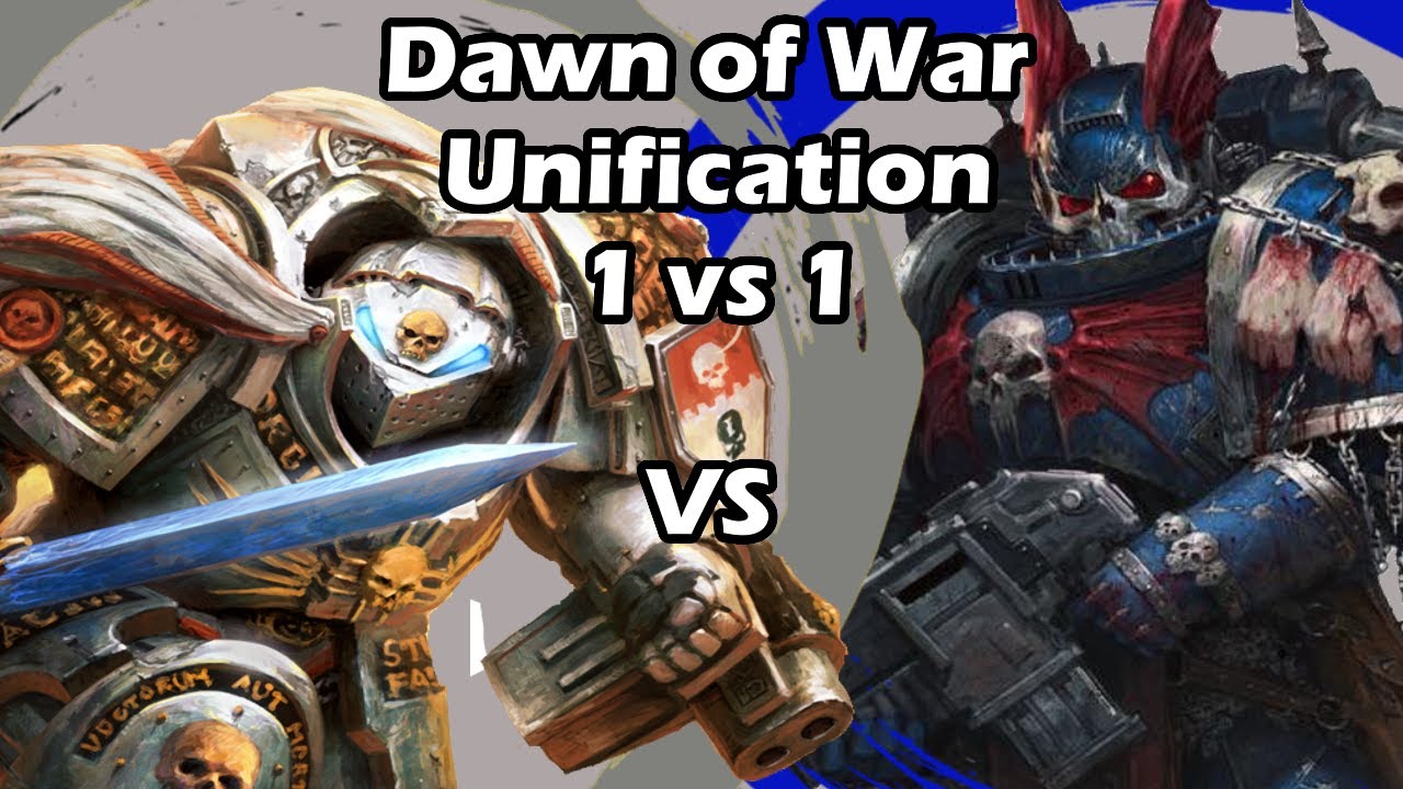 Dawn of War Unification: 1 vs 1 Demon Hunters (Gabro) vs Night Lords (irukuku)