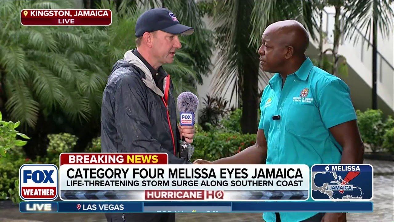 Jamaican Officials Working To 'Save Lives' As Hurricane Melissa Approaches