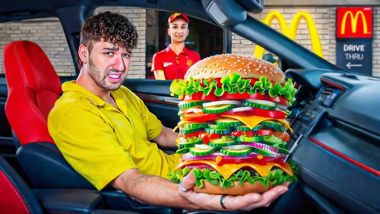 PEDINDO COMIDA SAUDÁVEL EM FASTFOODS!