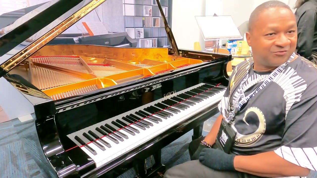Kris Nicholson Plays Fast Boogie Woogie on A Fazioli Grand At NAMM 2026