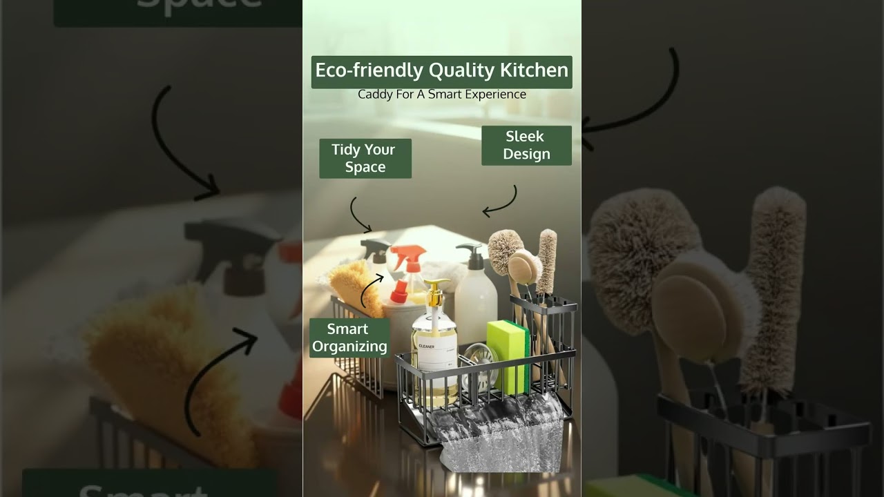 Eco-Friendly Quality Kitchen caddy for a smart experience