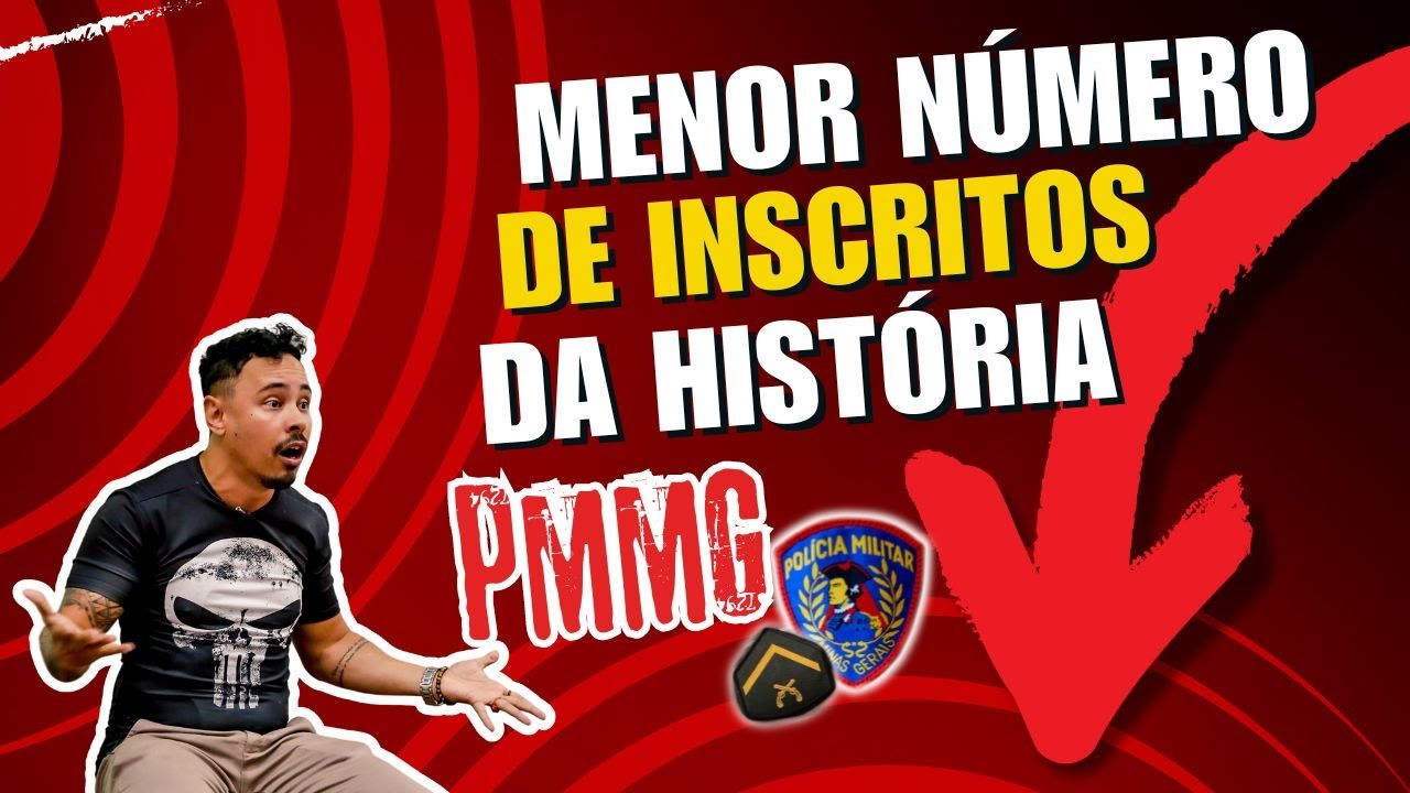 Relaçao Candidato Vaga concurso PMMG 2024 | Número de Inscritos PMMG 2024 | Vale a pena tentar PMMG?