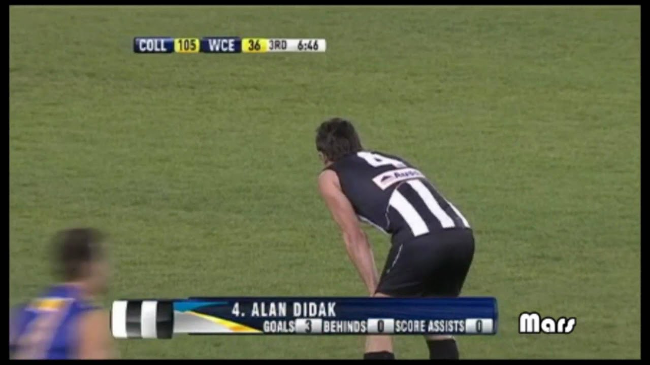 Alan Didak Kicking 3 goals in just one minute of game time