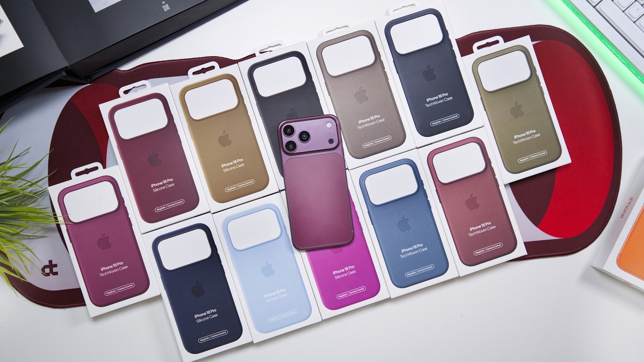 All NEW iPhone 18 Pro Official Cases Hands On - Which Color Wins?