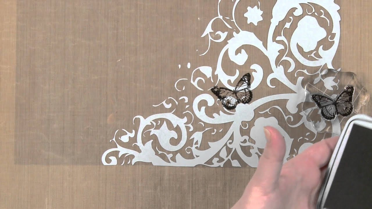 All About Stamping - Stamping on Different Mediums: Foil, Transparency, & Chipboard