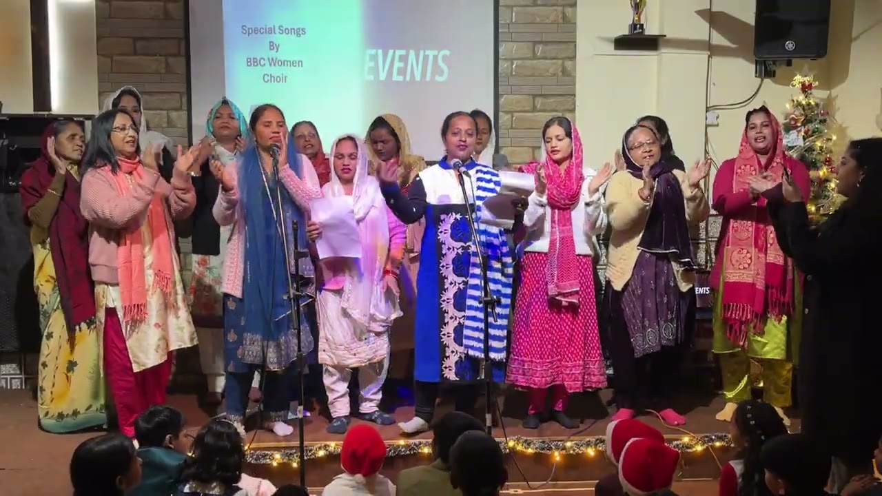 Aaya Masih | BBC Women's Choir | 2025 | Bethel Bible Church Gautampuri
