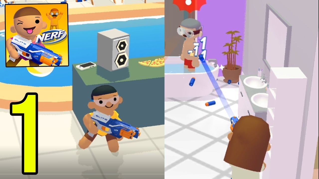 NERF Epic Pranks! - Gameplay Walkthrough Part 1 (Android, iOS)