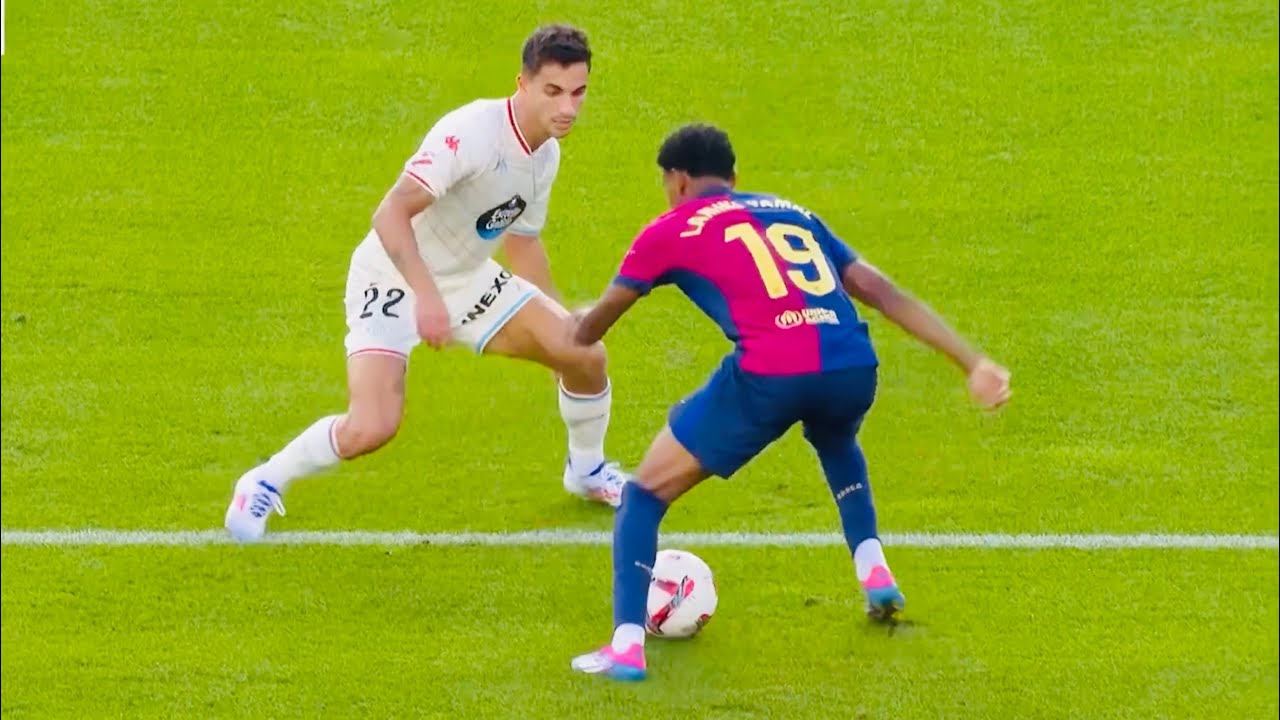 Lamine Yamal 2024/25 - Ultimate Dribbling Skills - OVERALL