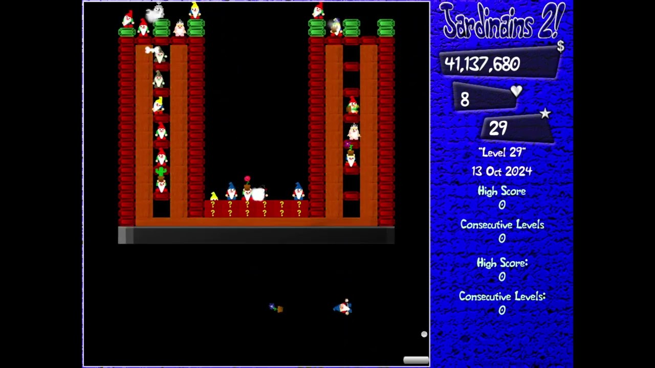 [Jardinains! 2] Insane difficulty, a single attempt on J2 Levels - Part 1 of 2 (Levels 26 to 42)