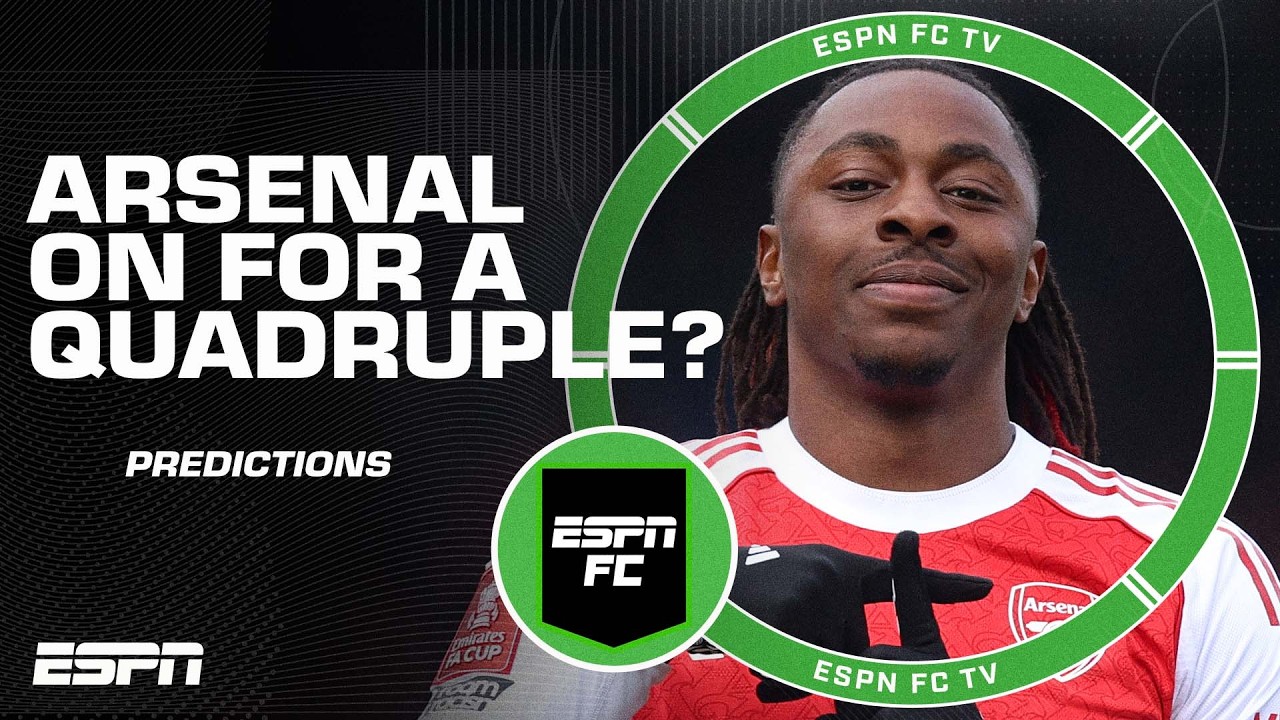 Can Arsenal REALLY win a quadruple this season? 🏆🏆🏆🏆 | ESPN FC