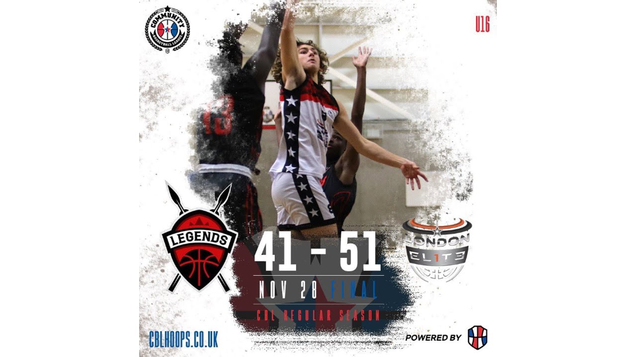 Southwark Legends vs London Elite (CBL U16 Boys 2021/22 Game Highlights)