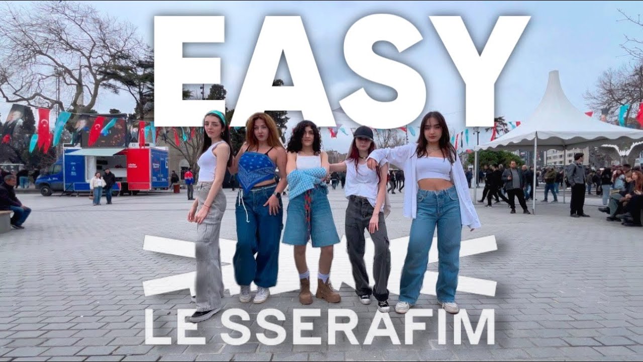 [KPOP IN PUBLIC TÜRKİYE] LE SSERAFIM (르세라핌) - EASY DANCE COVER [TEAMWSTW]