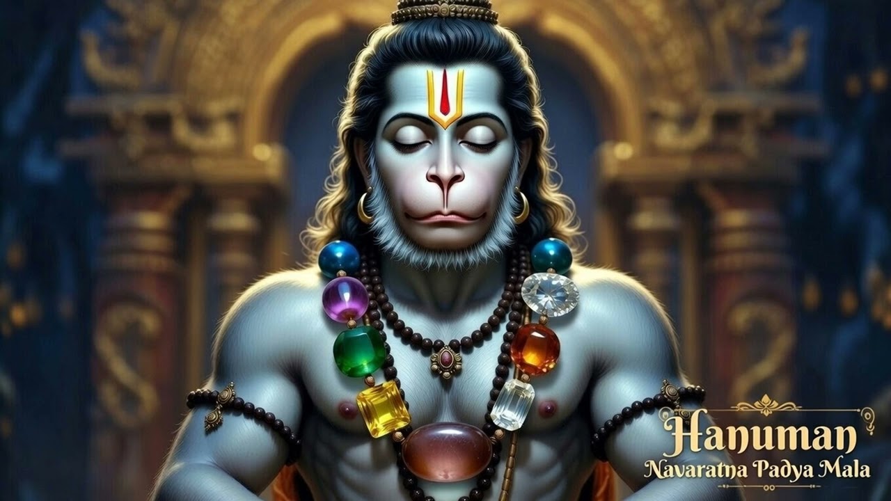 श्री हनूमन नव रत्न पद्मपद्य माला - Hanuman Navaratna Padya Mala