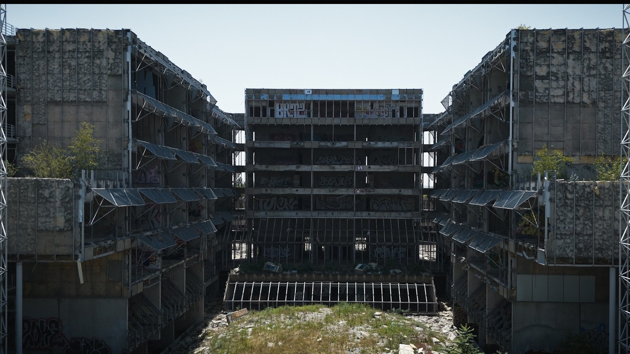 Zagreb Abandoned Hospital, Croatia | Cinematic Walk