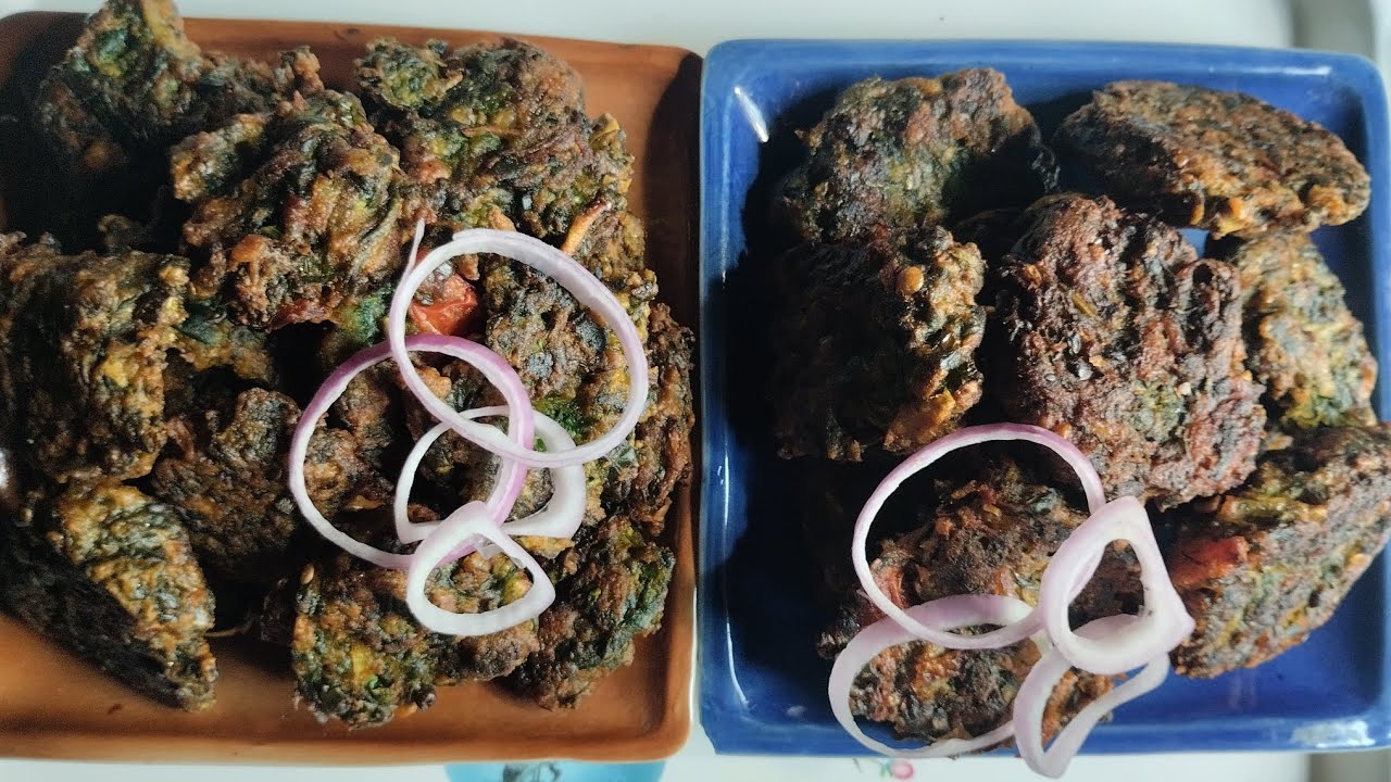 খুবই সহজ এবং খুবই মজার লাউ পাতা এবং পালং শাক দুটো  চপ রেসিপি একসঙ্গে। 