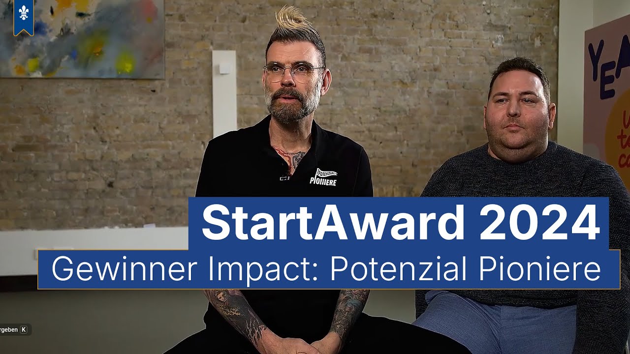 🏆 Potenzial Pioniere - StartAward 2024 / Landeshauptstadt Wiesbaden