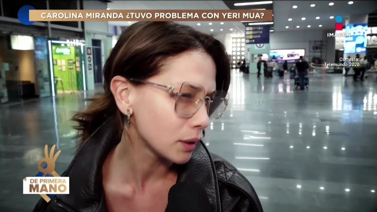 Carolina Miranda DISPUESTA a disculparse con Yeri Mua tras ‘empujarla’ en concierto de Bad Bunny