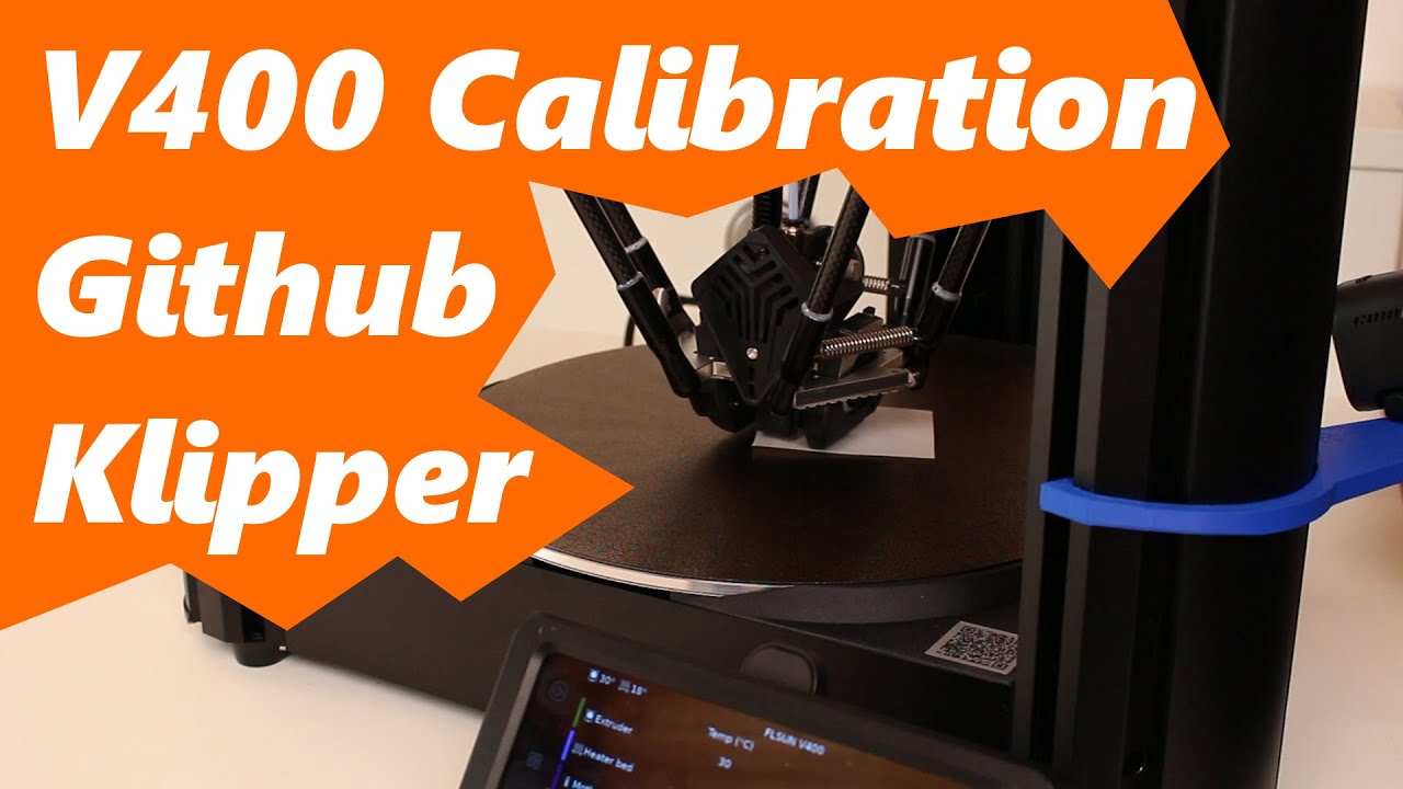 FLSUN V400 Calibration running on original Github Klipper