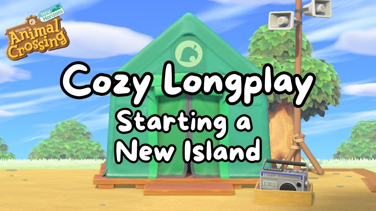 ACNH Longplay | Starting a New Island (no commentary)