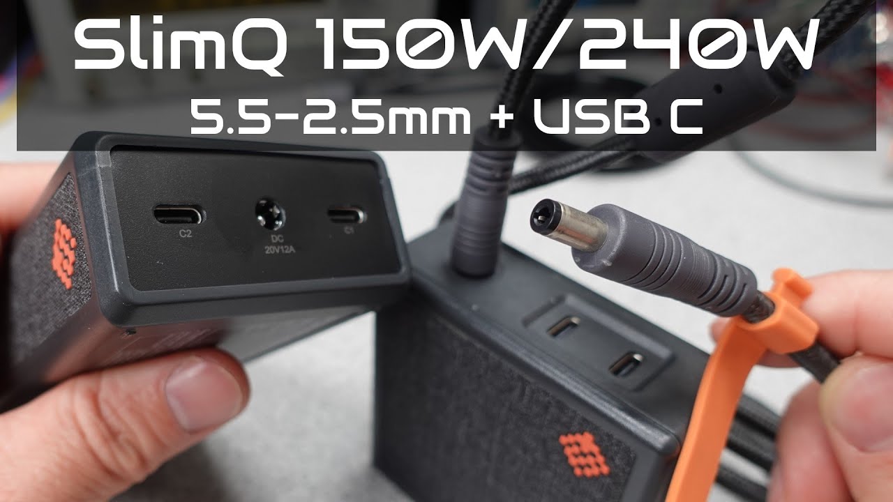 Обзор и тестирование адаптеров питания для ноутбуков SlimQ мощностью 150 и 240 Вт