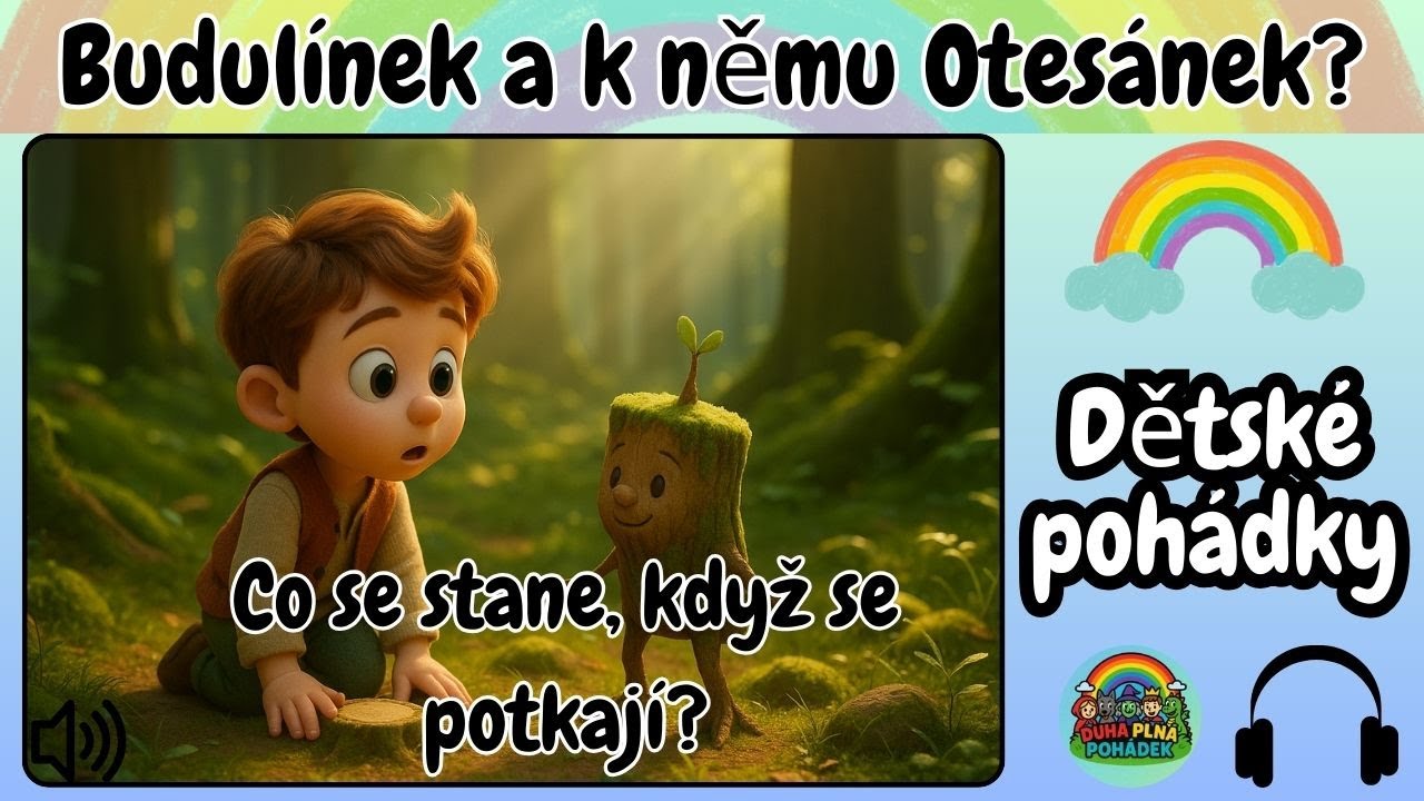 Budulínek a k němu Otesánek? 🌈🎒 | Pohádka z Duhy plné pohádek