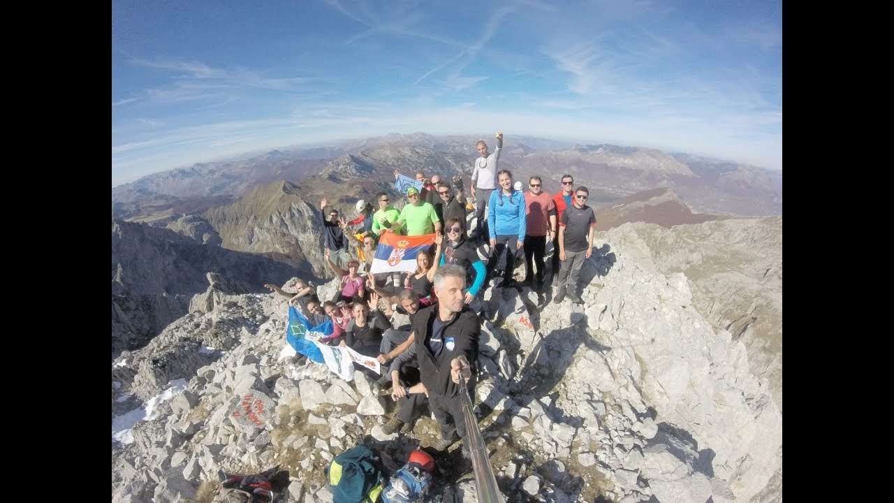 Prokletije, Severni vrh Karanfila, oktobar 2017.