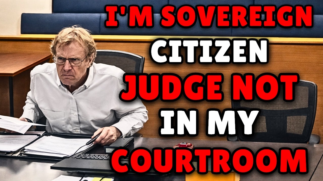 Judge SHUTS DOWN Sovereign Citizen After He Claims Traffic Laws Don't Apply