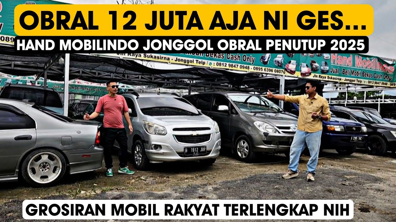 Jual 12 Juta aja nih...HAND MOBILINDO Grosiran Mobil Bekas Murah Merakyat Obral Akhir 2025