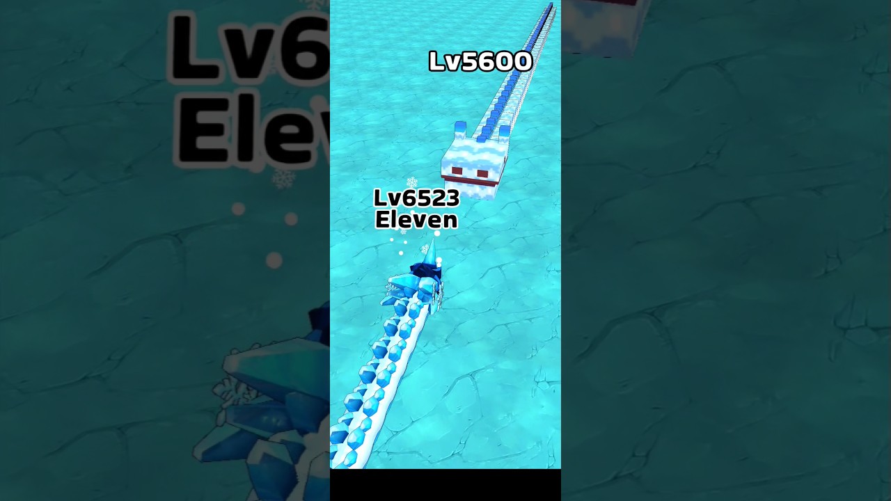 Level 5600 Boss DEFEATED in Snake Clash! 🐍#fyp #shorts #shortsfeed #snakeio  #snakegame #snakeclash