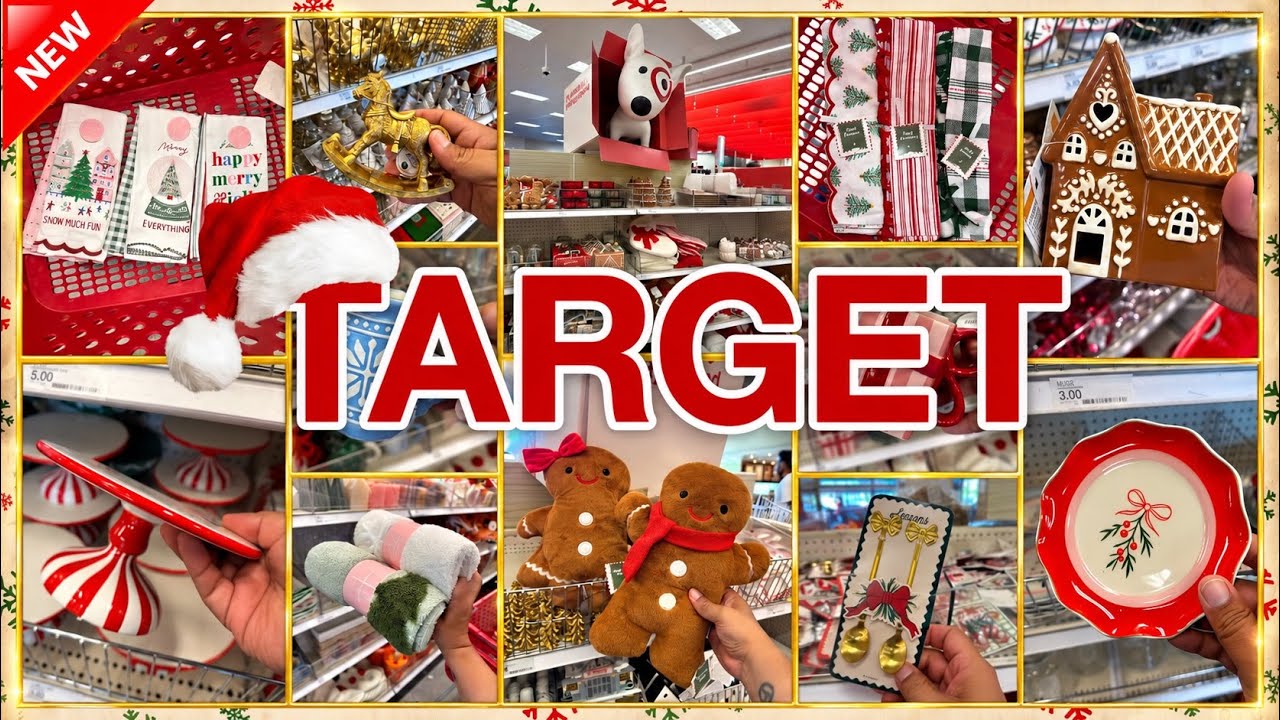 🎅🏽 ОБЗОР НОВОГОДНЕЙ КОЛЛЕКЦИИ В TARGET DOLLAR SPOT 2026! 🎄 СТОЛЬКО НОВИНОК✨#новоевидео #targetdol...
