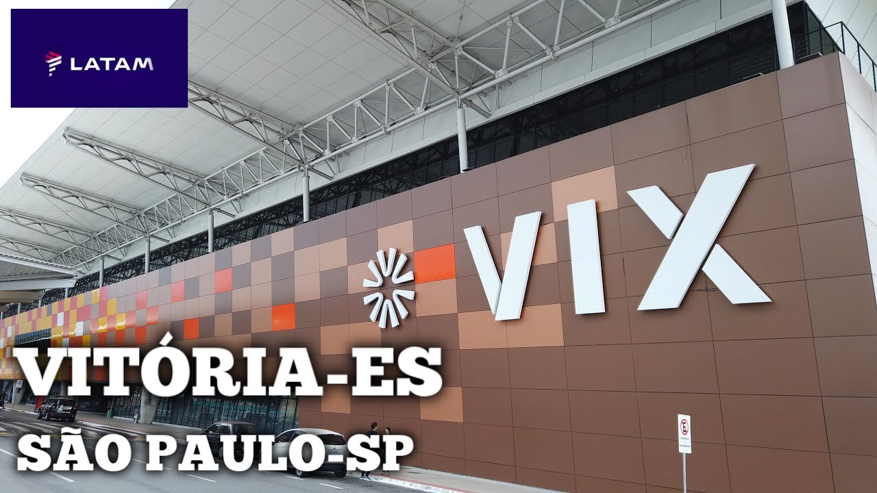 AEROPORTO DE VITORIA-ES -  VOANDO LATAM PARA SÃO PAULO-GRU   AIRBUS A 319 - TRIP REPORT