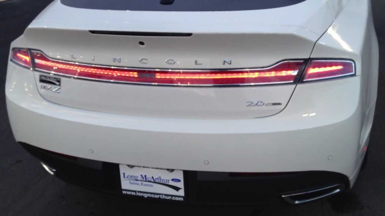 The New 2013 Lincoln MKZ-Start Up And In Depth Review-Long McArthur Ford-Salina KS-67401!!
