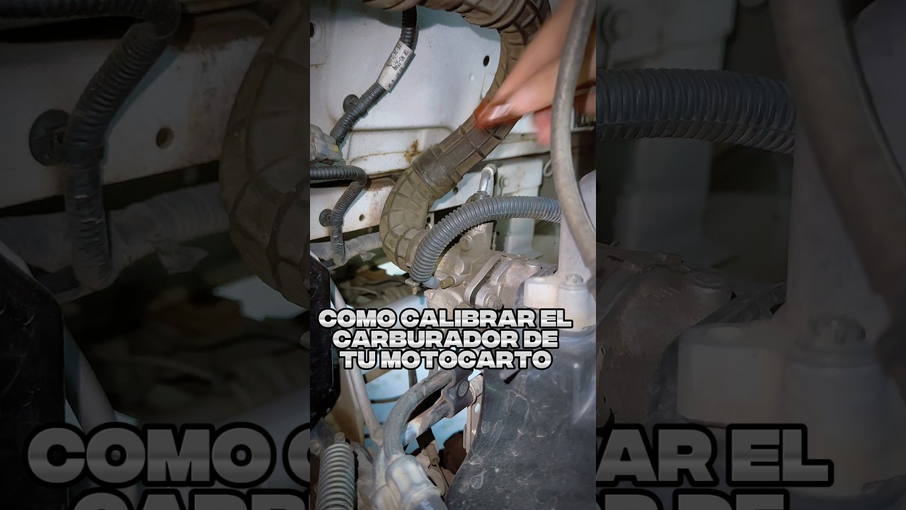 Sabías que puedes Calibrar el carburador de tu Motocarto ! 🛺🇨🇴 