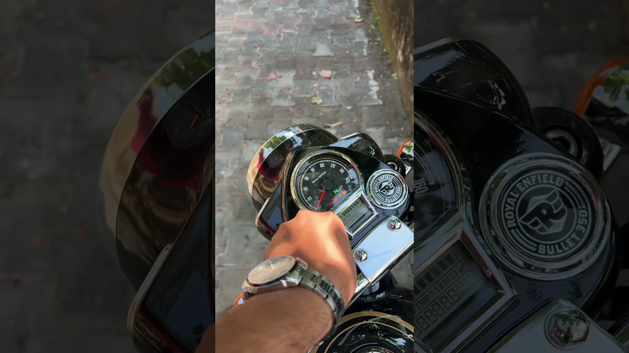 new royal enfield bullet 350 bs6 2025 meter on #royalenfieldbullet #royalenfield2025  #royalenfiled