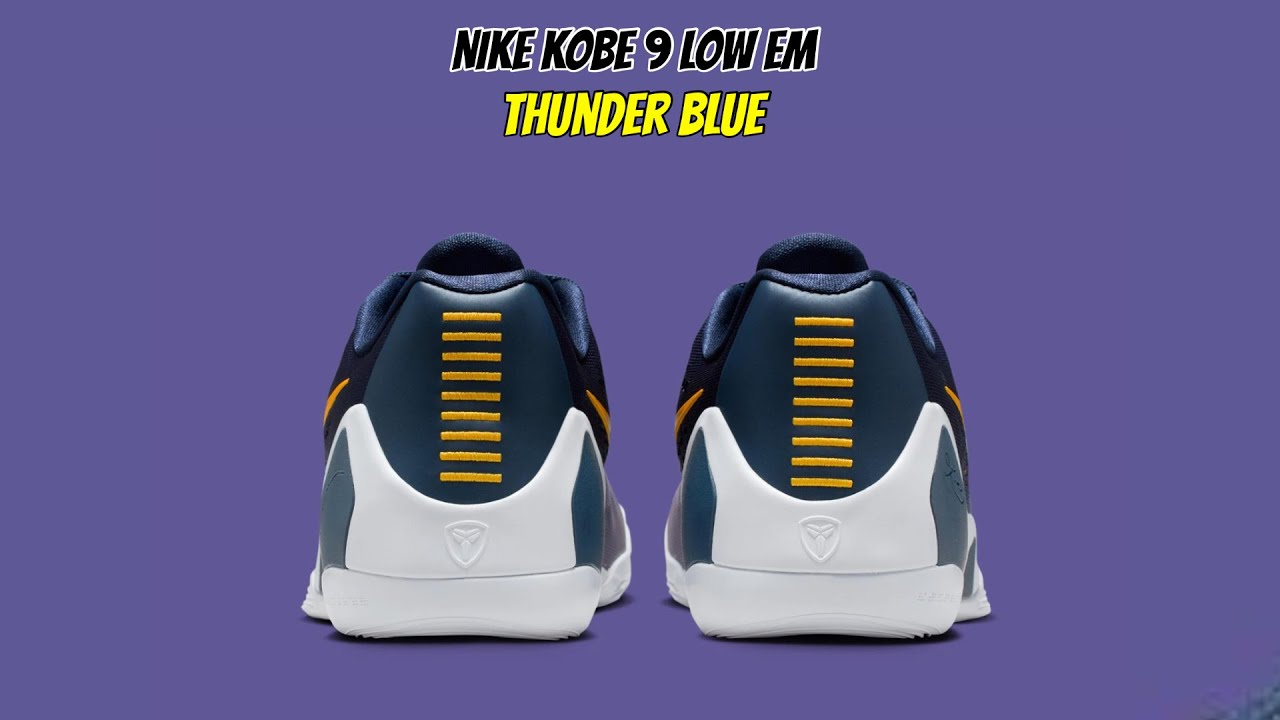 Nike Kobe 9 Low EM Thunder Blue