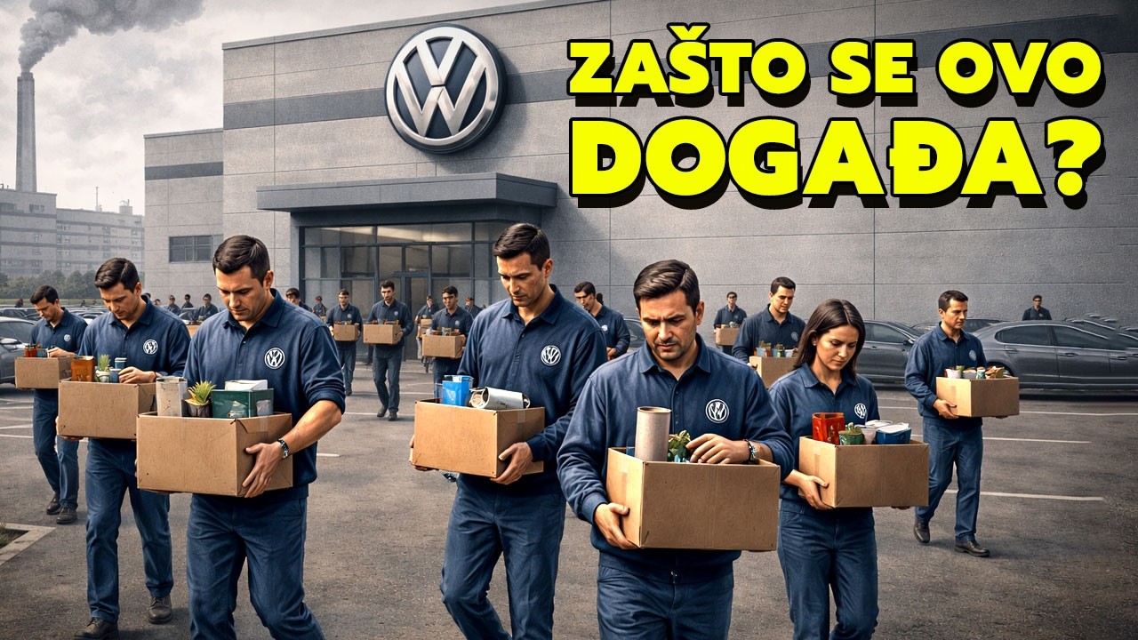 Volkswagen otpušta 50.000 radnika