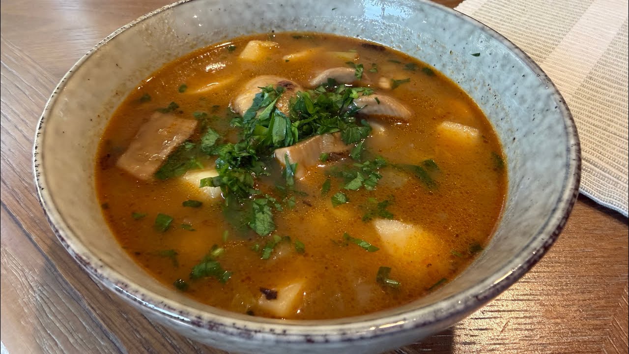 Posni Gulas sa Pecurkama | Vegetarian Stew with Mushrooms