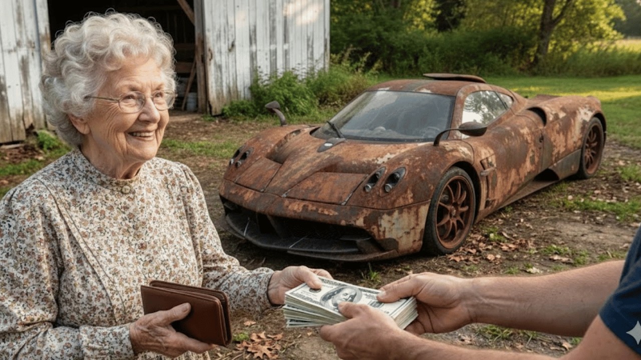 I Bought A Rusted Supercar From A Poor Old Woman! Amazing Pagani Zonda Restoration