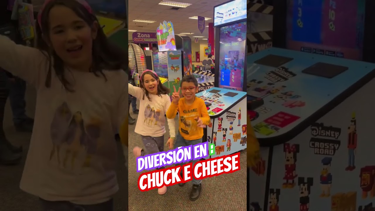 Diversión y juego en Chuck e Cheese
