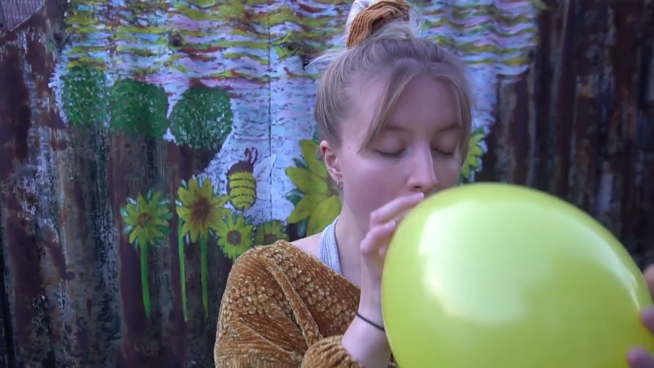 Sunflower Pop | Yellow Balloon Pop | Blow to Pop