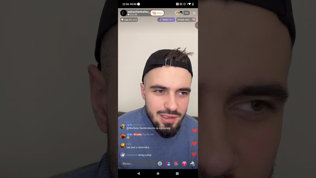 Sebastian Kalisz tłumaczy Klaudelizie że tylko sobie szkodzi takim zachowaniem LIVE 15.02.2026 r.