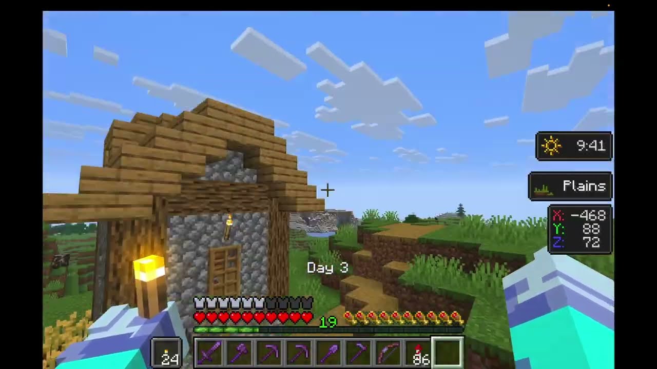 Minecraft OP Survival - Real-time Season 2 - Ep 2 - No Commentary